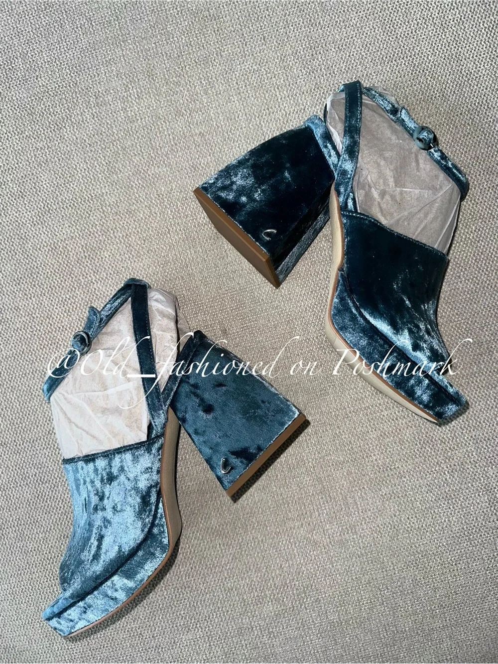 SAM EDELMAN Miranda Platforms - Deja Blue